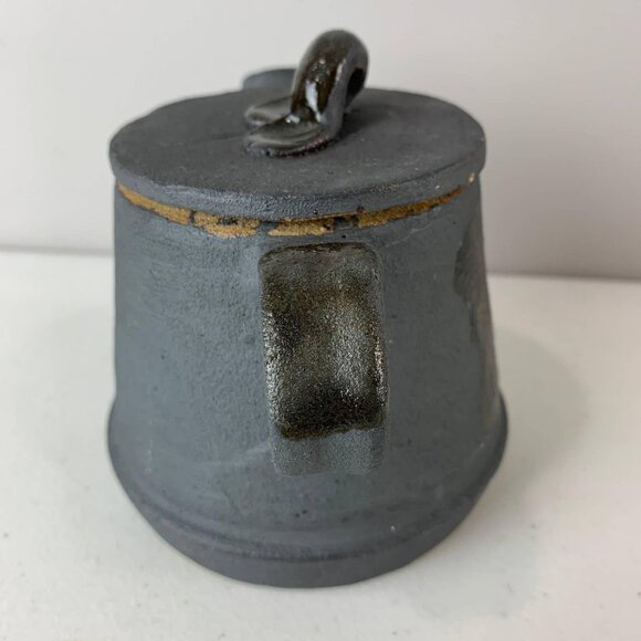 Vintage Handmade Ceramic Teapot - Picture 2 of 8